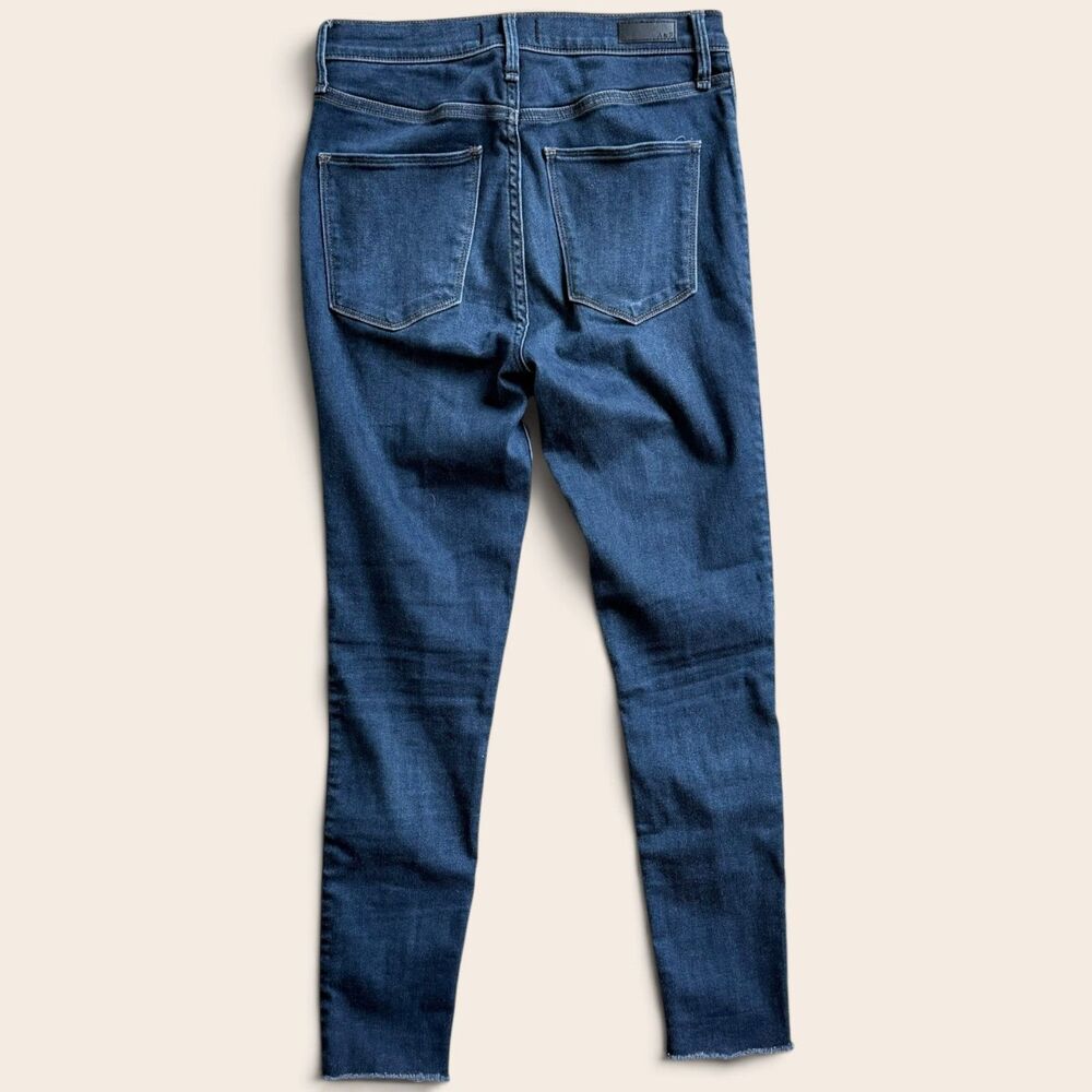 Abercrombie & Fitch Ultra High Rise Jean Legging Women’s 28 Blue Skinny Raw Hem